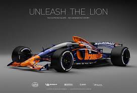 Euromaster F1 Future Racing Orange Lion Livery Concept On Behance Formula 1 Car Racing Concept Car Design Super Cars