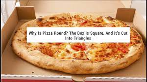 Why Is Pizza Round The Box Is Square And It S Cut Into Triangles Practice English Youtube