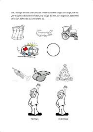 Differenzierung Tr Kr Artikulation Differenzierung Ubungsmaterial Bilder Benennen