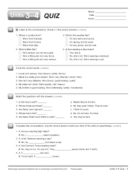 Interchange offers a complete set of tools for learning how to. Interchange Intro Achievement Test Units 3 4