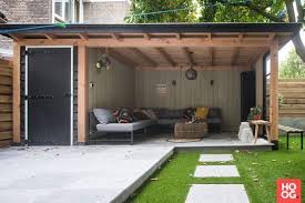Buitenpracht Holzbauweise Veranda Mit Stahlfenster Hoch Exklusiver Wohn Garten Mobel Terassenideen Hintergarten Hinterhof Terrassen Designs