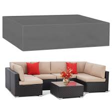 Maybe you would like to learn more about one of these? Jcgarden Extra Large Outdoor Furniture Cover Waterproof Dust Proof Durable Patio Sectional Couch Cover Protective Loveseat Cover 126x126x28 Inch Buy Online In Cayman Islands At Cayman Desertcart Com Productid 152006350
