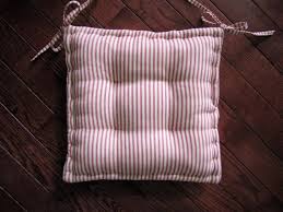 dining chair pad with ties custom chair