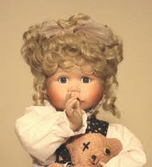 Boo Bear And Me Porcelain Doll 2025