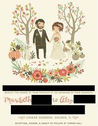 Illustrated Card Illustrated Wedding Invitations Wedding Invitation Card Design Illustrated Invitations