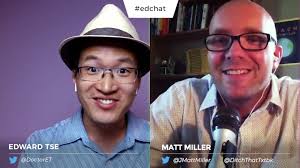 Eric Sheninger discusses storytelling in the EdTech Lounge