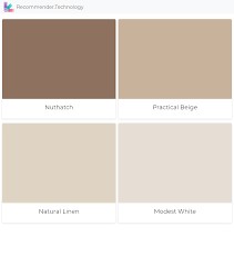 The color of natural linen is massively affected by the farming and manufacturing processes used to obtain fibers from flax plants. Nuthatch Practical Beige Natural Linen Modest White House Color Schemes Exterior House Colors Brown House Exterior