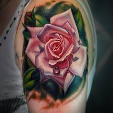 Nice color flower and red ladybug tattoos. Realistic Ladybug Tattoos Google Search Pink Rose Tattoos Cool Tattoos Beautiful Flower Tattoos