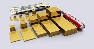 In the old testament the word talent appears when describing how much gold the israelites used to build the tabernacle. Gold Visualized In Bullion Bars