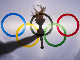 The olympic rings are used. Olympic Flag Olympic Rings Olympic Symbol All You Need To Know