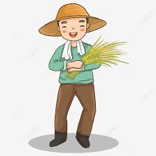 Cartoon Hand Drawn Farmer Holding Rice Vector Illustration Character Cartoon Character Hand Drawn Farmers Png Transparent Clipart Image And Psd File For Free Karakter Kartun Ilustrasi Vektor Wallpaper Kartun Hd