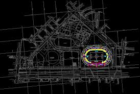 Quienes accedan a visitar el estadio nemesio camacho el campin, podrán visitar todas las áreas comunes del escenario: Plantas Arquitectonicas Estadio El Campin Bogota 1 42 Mb Bibliocad