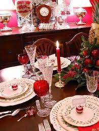 Pin By Isabella S Cookies On Holiday Tablescapes Entertaining Christmas Table Settings Christmas Entertaining Holiday Tablescapes