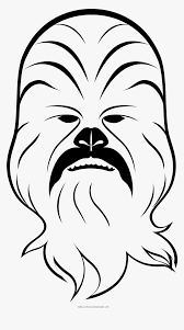 Han solo and chewbacca coloring page free printable coloring pages. Chewbacca Coloring Page Png Desenhos Para Colorir Transparent Png Kindpng