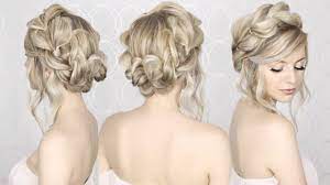 If you desire to style the gorgeous and romantic hairstyle, just do as follows. How To Pull Through Crown Braided Hair Tutorial Summer Inspired Long Medium Hair Youtube