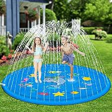 Amazon Com Banzai Splish Splash Water Park Toys Games Kids Sprinkler Outdoor Inflatables Outdoor Kids