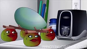 Annoying Orange Lady Pasta Animated Youtube