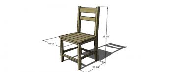 Free Diy Furniture Plans To Build A Shabby Chic Cottage Dining Chair The Design Confidential