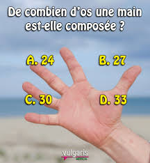 Quizz De Combien D Os Une Main Est Elle Composee Actualite Sante Quizz Composee