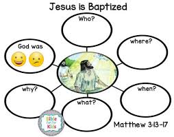 Bible Fun For Kids Jesus Is Baptized