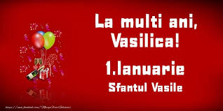 În această zi frumoasă vreau să îți doresc să rămâi la fel de minunată, strălucitoare și binevoitoare. Felicitari Aniversare De Sfantul Vasile La Multi Ani Vasilica Sfantul Vasile 1 Ianuarie Felicitarianiversare Com