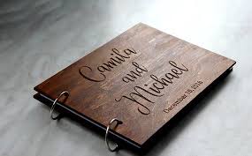 Personalized Wedding Guest Book Wooden Guest Book Ideas Etsy Personalized Wedding Guest Book Wooden Guest Book Wedding Guest Book