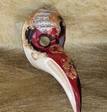 Fantasy masks are figments of the maskmaker's imagination, although they may be inspired by historical designs & the traditional venetian masks such as the. The Plague Doctor In Venice A Tale Of Sickness And Despair
