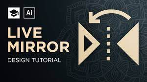 How do i mirror an image? How To Make A Symmetric Design Live Mirror Adobe Illustrator Tutorial Youtube