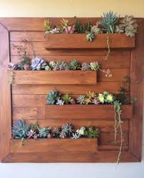 Learn how to make a vertical succulent wall planter in a few steps without spending money. Pin On Garden Design Decor