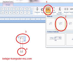 Maybe you would like to learn more about one of these? Cara Menulis Rumus Matematika Di Microsoft Word 2007 Dan 2010 Belajar Komputer Mu