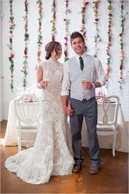 Flower Filled Wedding Brunch Morning Wedding Lovely Wedding Dress Brunch Wedding