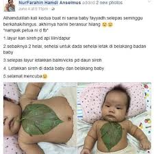 Bagi bayi yang menyusu badan sepenuhnya, ibu hendaklah mengamalkan pemakanan yang sihat dan berkhasiat. Cara Mudah Hilangkan Batuk Dan Hingus Bayi Gunakan Petua Tradisional Ni