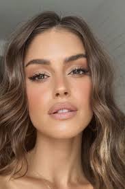 Natural wedding makeup