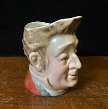 Vintage Beswick “sam Pecksniff” Toby Jug Creamer Charles Dickens Martin  Chuzzlewhit