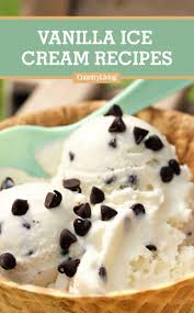 How To Make Vanilla Ice Cream Recipe Ice Cream Recipes Sweet Treats Desserts Vanilla Ice Cream Recipe