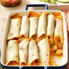 Chicken Burritos Recipe How To Make It Taste Of Home