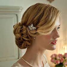 Short Wedding Hairstyles For Brides Hair Design For Wedding Retro Wedding Hair Wedding Hair Accessories