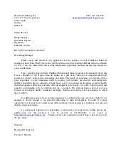 Cover Letter