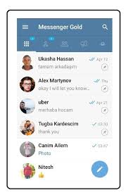 Download apk (32.1 mb) versions. Messenger Gold For Android Apk Download