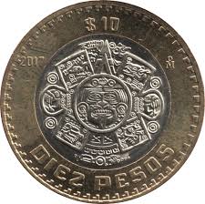 Today saturday, july 17, 2021 the average us dollar exchange rate in mexico is 1 dollar = 19.8284 pesos ⇧ 0.0021 0.01%. 10 Pesos Mexico Numista