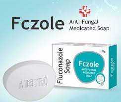 The soap is very popular for hand washing clothes and pretreating oily stains. Austro White Fczole Fluconazole Soap Rs 86 Piece M S Jagannath Enterprise Id 23014509797