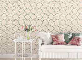 Norwall nw48932 carter series vinyl textured paintable floral scroll boarded square design large wallpaper roll, 21 w x 33'l, white. Norwall Wallcoverings