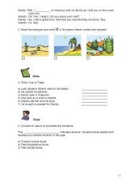 Yo ya descargué el libro de septimo grado de inglés (children. Lesson 1 My Last Vacation Ayuda Para Tu Tarea De Ingles Sep Secundaria Tercero Respuestas Y Explicaciones