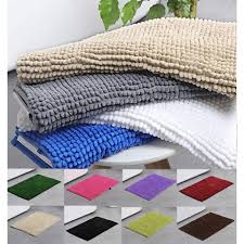 Shag rugs boast a long, thick shag that offers the ultimate in softness underfoot. Chenille Micrfiber Bath Mat For Bathroom Soft Absorbent Microfiber Shag Rug Machine Wash Dry Rugs Shopee Philippines