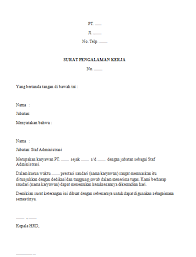 Maybe you would like to learn more about one of these? 8 Contoh Surat Pengalaman Kerja Beserta Cara Membuatnya