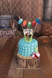 Fishing Images Fishing Quotes For Son Fishing 411 Facebook Fishing Shirts For Men Eb In 2021 First Birthday Cake Topper First Birthday Cakes Fish Cake Birthday