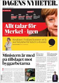 Dagens nyheter has long been noted for its thorough coverage of the arts, foreign news, and domestic. Newspaper Dagens Nyheter Sweden Newspapers In Sweden Sunday S Edition September 24 Of 2017 Kiosko Net