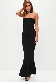 Black Crepe Sleeveless Maxi Dress
