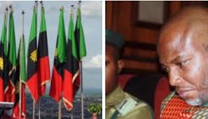 Image result for NNAMDI KANU IN B IAFRA REGALIA