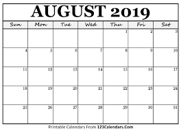 Download march 2021 calendar printable for office and personal use. Printable August 2020 Calendar Templates 123calendars Com
